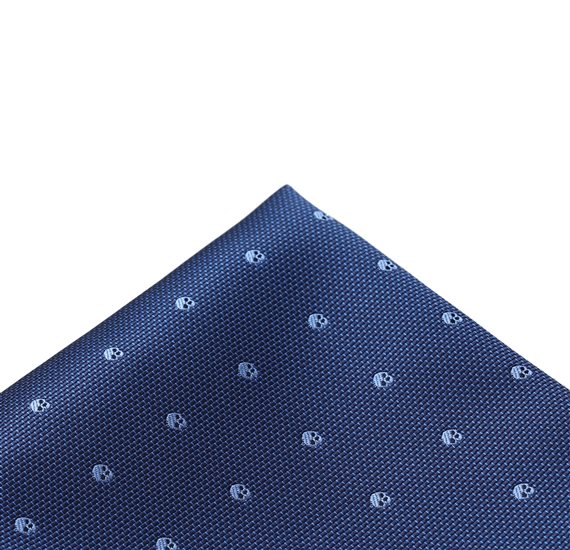 Lenço de menino azul com caveiras Mickey 24