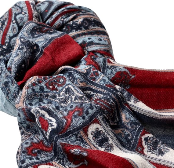 Pashmina Paisley e Riscas