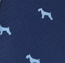 Gravata Menino Azul Cães Reverter