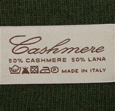 Tag lenço pashmina verde escuro