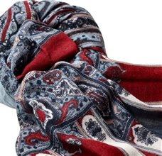 Pashmina Paisley e Riscas