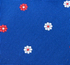Tecido Gravata Flores Botti 68