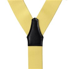Suspensórios elásticos amarelo