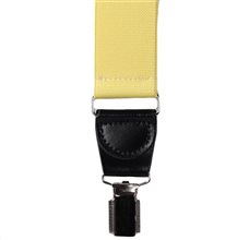 Suspensórios elásticos amarelo