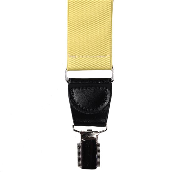 Suspensórios elásticos amarelo