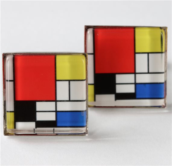 Botões de Punho Mondrian
