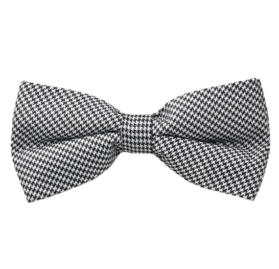 Laço Pata de Gallo Preto e Blanco