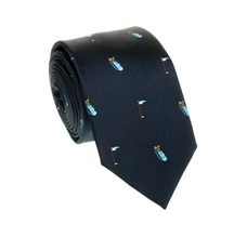 Gravata Golf Azul Marinho