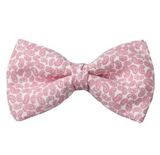 Laço Paisley Rosa