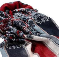 Pashmina Paisley e Riscas